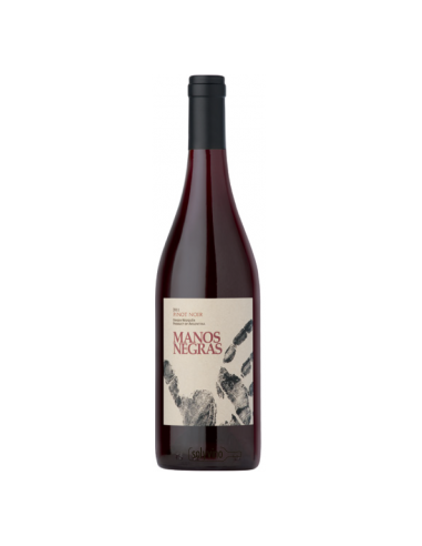 Vino Pinot Noir Manos Negras 750 Ml.