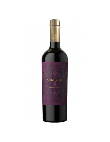 Vino Malbec Sanguinaria 750 Ml.